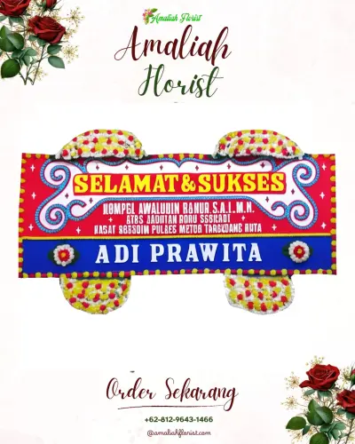 Karangan Bunga Ucapan Selamat curugpanjang