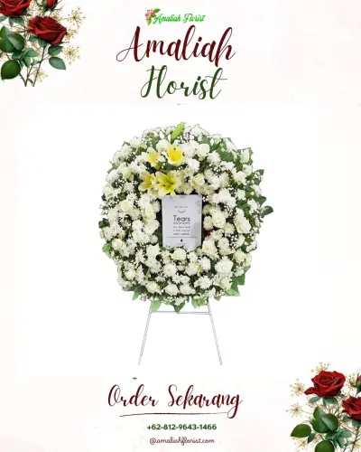 Krans Bunga Duka Cita curugpanjang